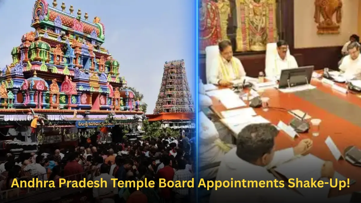 Andhra Pradesh Temple Board Appointments Shake-Up!