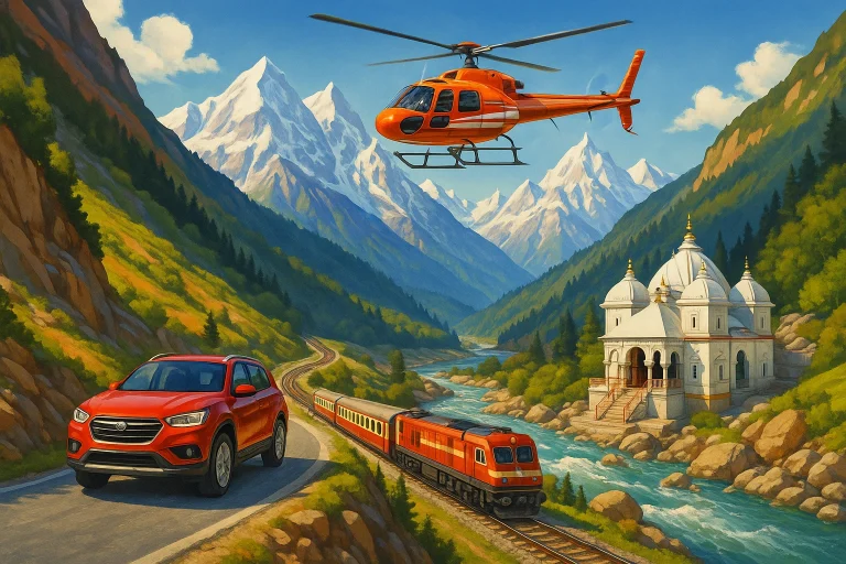 How to reach Gangotri