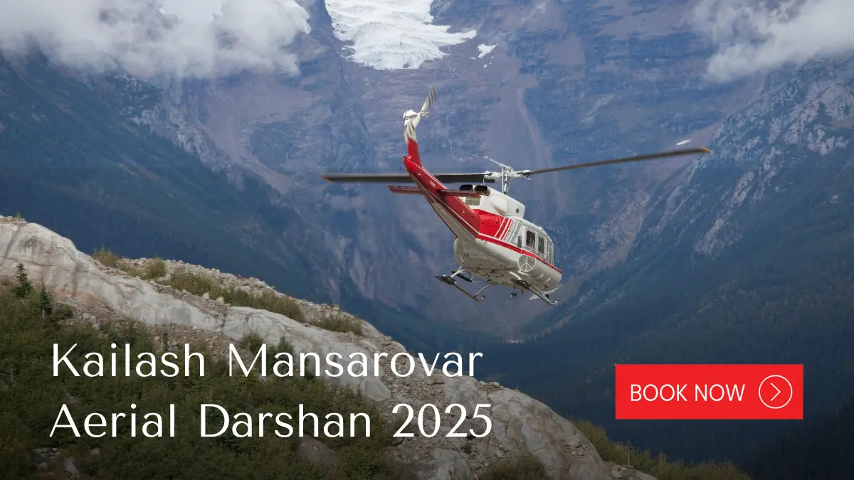 Kailash Mansarovar Aerial Darshan 2025 – Book Now!