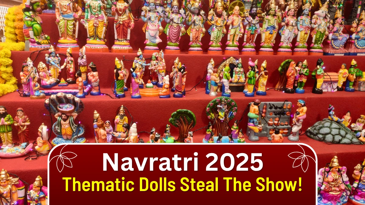 Navratri 2025 Thematic Dolls Steal the Show!