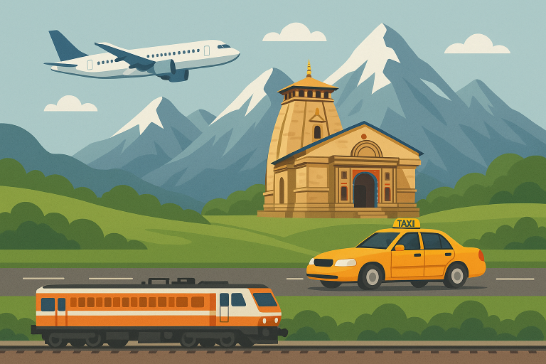 how to reach kedarnath