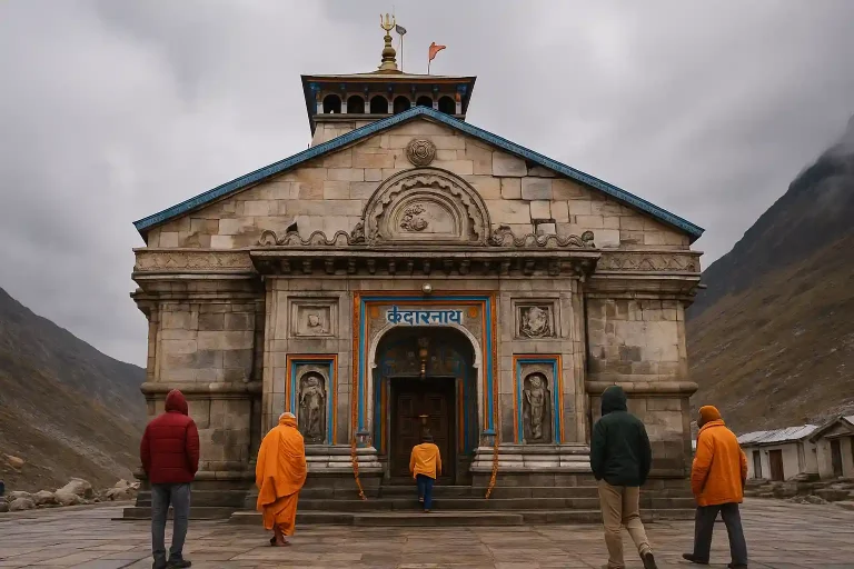 kedarnath temple front view