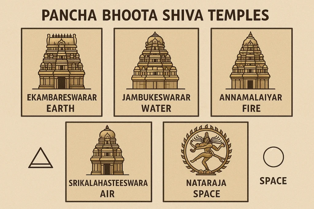 Pancha Bhoota Shiva Temples