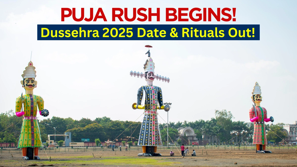 Puja Rush Begins! Dussehra 2025 Date & Rituals Out!