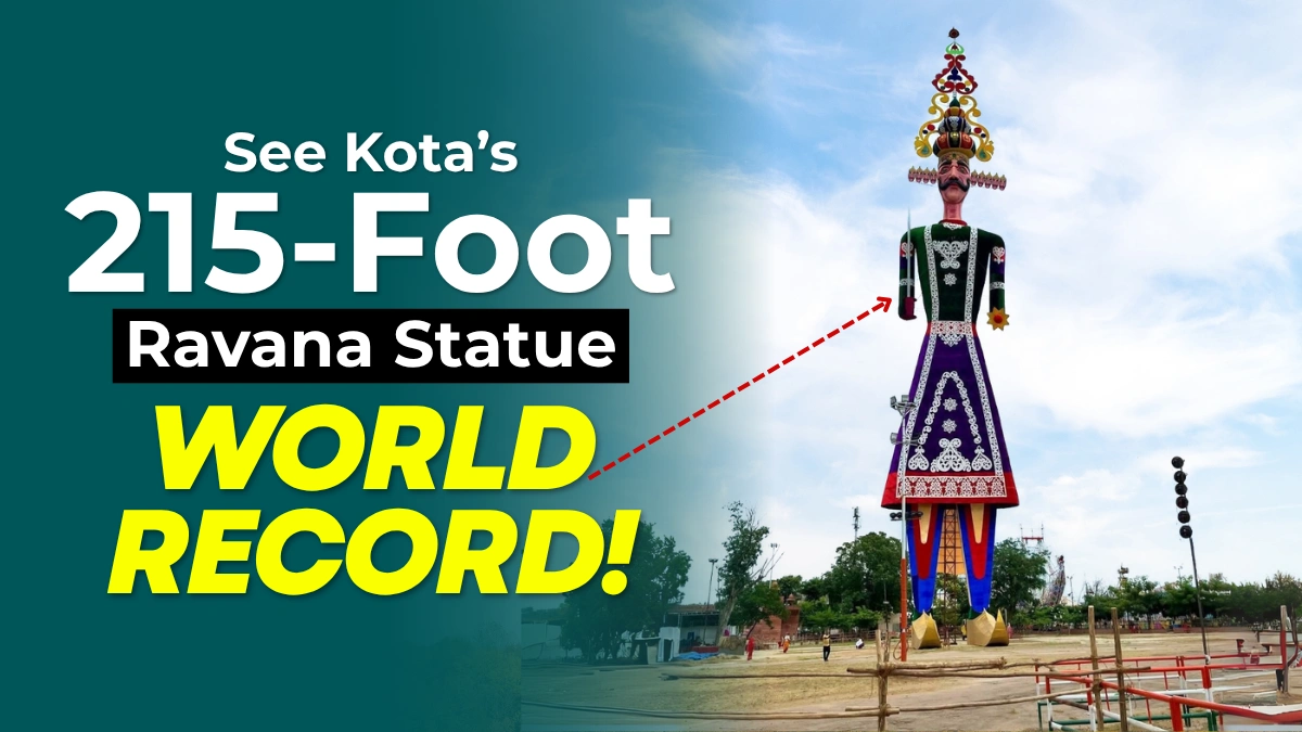 See Kota’s 215-Foot Ravana Statue – World Record!
